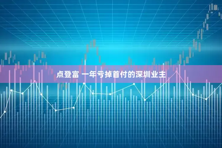 点登富 一年亏掉首付的深圳业主